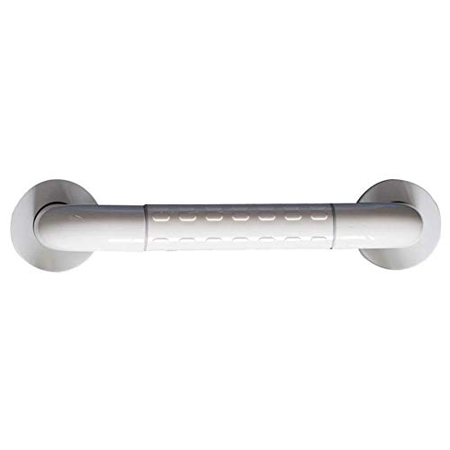 Barre d'appui en acier inoxydable blanc de 68cm pour douche haut de gamme