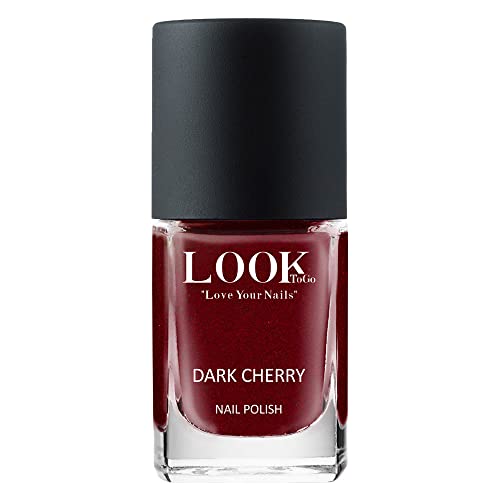 Look To Go • veganer Nagellack • DARK CHERRY • NP 004 • 21-free & PETA approved • Made in Germany • 12ml