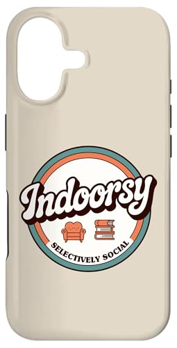 Indoorsy Selectively Social �r���e�[�W ���Љ�I �����I �X�}�z�P�[�X iPhone 17 �p