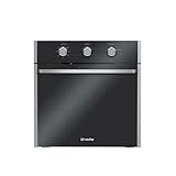 IO Mabe - Horno Eléctrico 127 V 60 cm (24 pulgadas) Vidrio negro con acero inoxidable - IO6056HEWI1