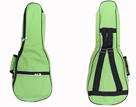Image of Ukulele Case with 5MM Sponge Padding Adjustable Shoulder Strap 21 Inch (23 /24 inch, Green)