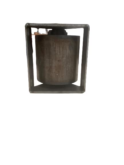 VITE Rouleau de Benne Ø160 mm avec Support, Roue pour Benne en Acier Brut