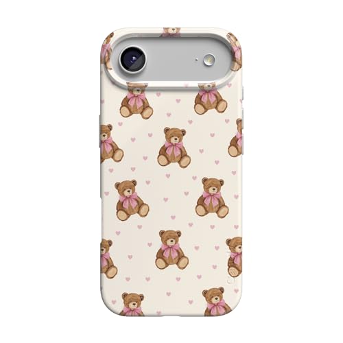 Casely iPhone 17 Air Case | Cuddle Up | Teddy Bear | Compatible with MagSafe | Classic Ultra Slim Design