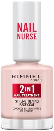 Rimmel London, Nail Care, 2 in 1, Tratamiento de uñas y Base Coat, 12 ml