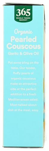365 by Whole Foods Market, Organic Pearled Couscous Garlic Olive Oil, 5.8 Ounce - Thumbnail 4