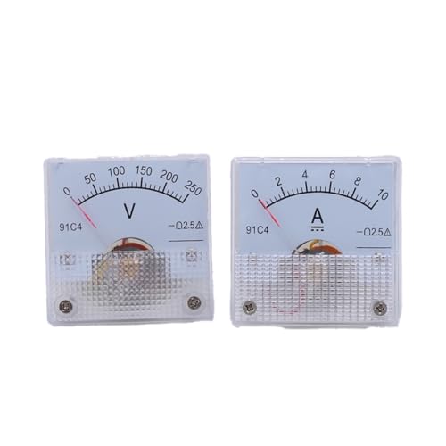 Ampèremètre CC 91C4 5A pour mesure précise de courant continu 45x45mm