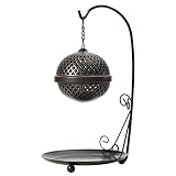 YEBDD Reverse Flow Pendant Hanging Sachet Ball Incense Ball Hollowed Out Furnace
