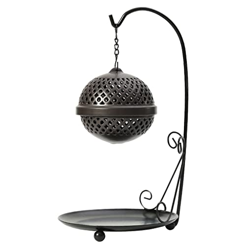 Xykd Reverse Flow Pendant Hanging Sachet Ball Incense Ball Hollowed Out Furnace #TOP10