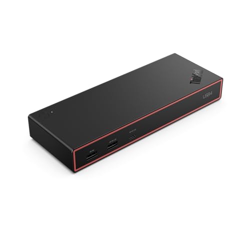 ThinkPad USB4 Dock 5000 transfiere datos a alta velocidad con potencia de 135W 7