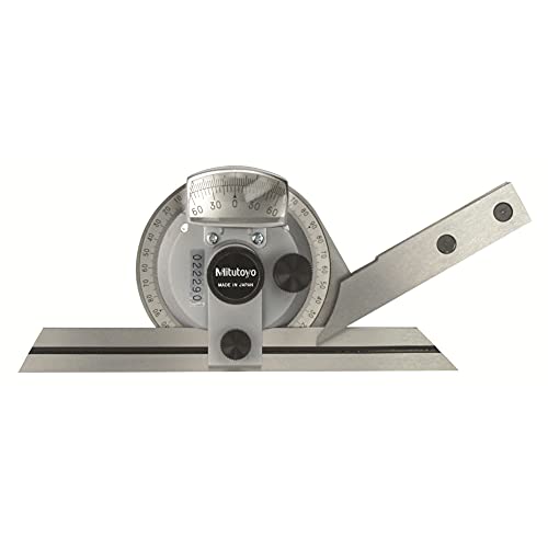 Mitutoyo 187-907 Universal-Winkelmesser, 150 mm Schenkel Cover