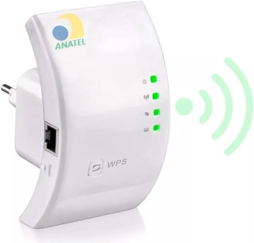 Repetidor Amplificador de Sinal Wireless Aumente o alcance do seu Wi-Fi ...
