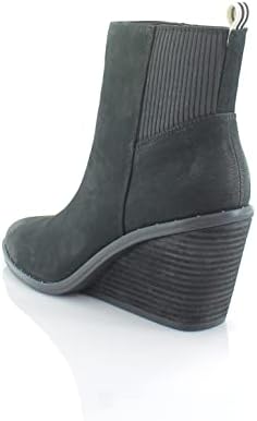 Dr. Scholl's Womens Mania Leather Almond Toe Booties Black 6 Medium (B,M) | Image 2