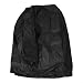 BBQ Grill Cover Waterproof for Weber Q1000 Q2000 Series, Heavy Duty Polyester Garden Shield, Outdoor Gas Barbecue Dust Protector, Rain Snow Sun Wind Resistant Hood, Black (76 * 91cm)