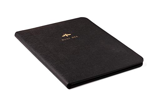 Deluxe Organizer Padded Padfolio, Portfolio Business Document Case With Ruled Letter-Size Perforated Writing Pad #TOP2