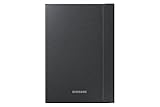 Samsung Fabric Flip Folio Hülle Textil Book Case Cover mit Integrierter Stand-Funktion für Samsung Galaxy Tab A 9.7 Zoll ( 2015 Edition ), smokey titanium