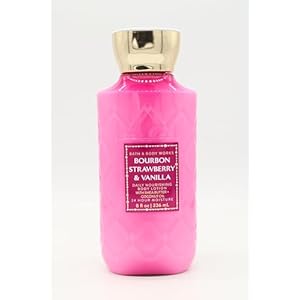 Bourbon Strawberry & Vanilla, Bath and Body, Daily Nourishing Body Lotion, 8 fl oz