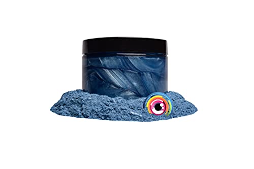 Eye Candy Premium Mica Powder Pigment “Iceburg Blue” (50g) Multipurpose DIY Arts and Crafts Additive | Woodworking, Epoxy, Resin, Bath Bombs, Paint, Soap, Nail Polish, Lip Balm (Iceburg Blue, 50G)