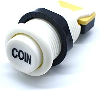 Arcity 4 Pcs/Lot Arcade Game Coin Push Button Start American with Microswitch Jamma MAME Machine Console Parts White New - Image 4