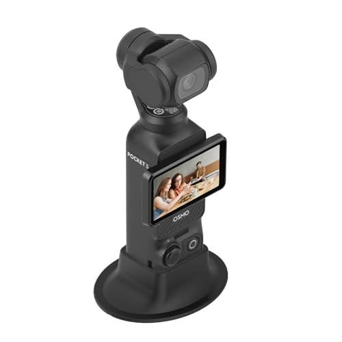 BRDRC Pocket 3 Ständer Basis Kamerahalterung Stützbasis Desktop Stabile Halterung Unterstützung Adapter Kamerahalterung Gimbal für DJI OSMO Pocket 3 Kamera Zubehör