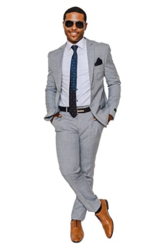 Costume à carreaux de couleur claire veste et pantalon ajusté pour en finir avec les looks ternes