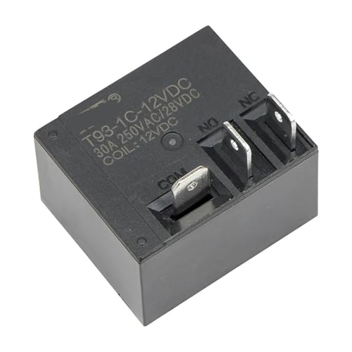 Relais PCB 12V CC JQX-30F T93 SPDT | Lot de 10 pièces pour circuit imprimé