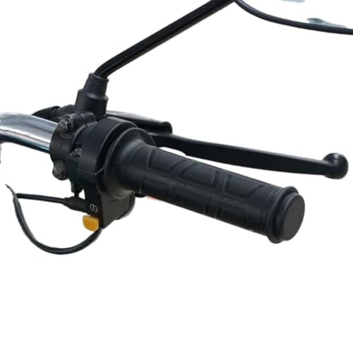 Puños calefactados 22mm para motocicleta con manillar regulable izquierdo y derecho