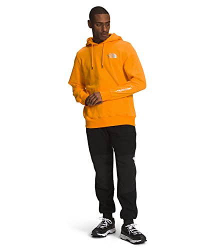 Image of THE NORTH FACE Men's Graphic Injection Hoodie, Cone Orange, XX-Large