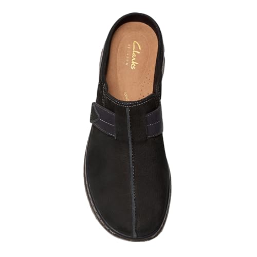 Clarks Clarks, Women's, Orlene Clogs, Black Nubuck, 11, Medium