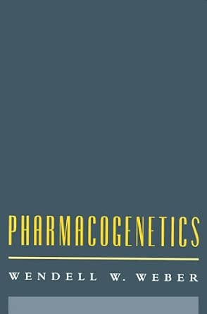Pharmacogenetics: No.32 book cover