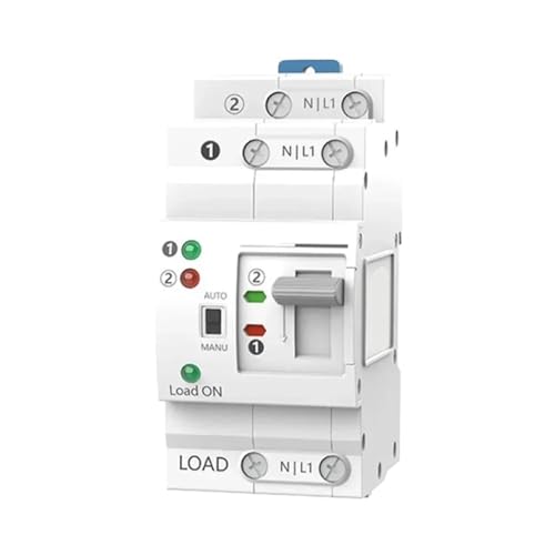 Commutateur de transfert 220V 2P 63A automatique inverseur source