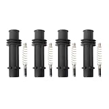 TRQ Ignition Coil Boot Set Compatible with 2013-2021 Buick Encore 2014-2016 Cadillac ELR 2011-2015 Chevrolet...