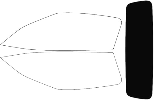 Miniatura 9 de Kit de tintado de ventana Rtint compatible con Chevrolet Corvette 2014-2019 (convertible)  Kit de parabrisas trasero  20%