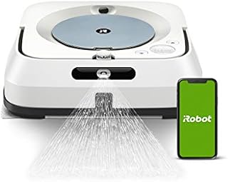 iRobot® Braava jet m613440 Ultimate Connected Robot Mop with Precision Jet Spray - Wet Mopping & Dry Sweeping - Voice Assistant & Imprint Compatibility - Clean by Object - Personalized Suggestions