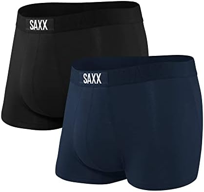 Saxx Men’s Underwear -Daytripper Boxer Briefs with Built-in Pouch Support- Underwear for Men, Pack of 2