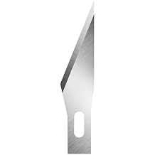 DIYSELF 50 PCS Exacto Knife Blades, High Carbon Steel 11 Blades Refill Art Blade with Storage Case for Craft, Hobby, Scrapbooking, Stencil