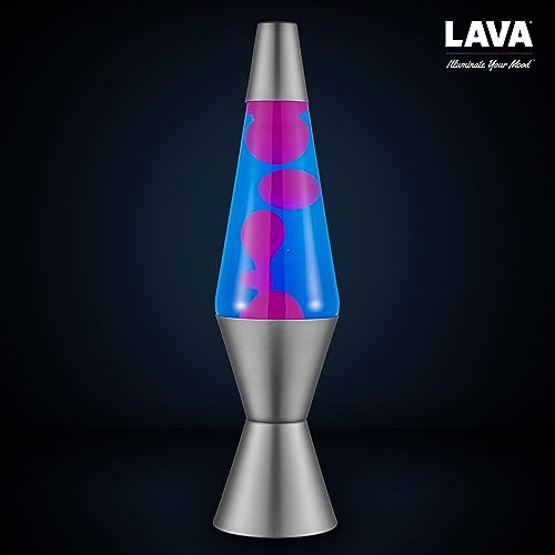 Lava® Lamp - 14.5\" Cosmic Wave - The Original Motion Light - Purple Wax and Blue Liquid - Item #2633 (Amazon Exclusive) - Thumbnail 7