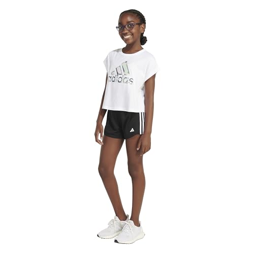 Image of adidas Kids Loose Box Tee S24 (Toddler /Little Kid)