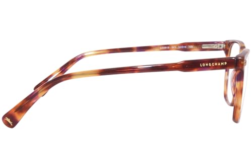 Longchamp Eyeglasses LO 2613 541 Red Tortoise3