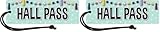 Teacher Created Resources Oh Happy Day Magnetic Hall Pass (TCR77518) (Pack of 2)