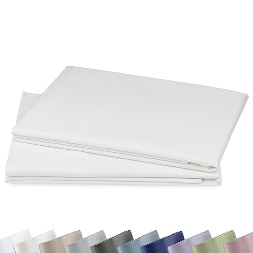 California Design Den 1000 Thread Count Pillowcases Queen, Set of 2 by California Design Den - Used condition - US$16.81