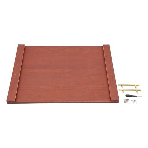 Cubierta de Estufa, Tabla Cubierta para Estufa de Gas, Tabla para Estufa con Mango, Bandeja de Madera, Bandeja de Ático, Bandeja para Servir, Tabla de Cortar para Cubrir Fregadero de Cocina, Cubiertas para Cocina (Marrón) miniatura 7