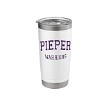 Pieper High School HS San Antonio TX Retro Stainless Steel Insulated Tumbler