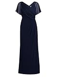 Élégance pure. Notre robe de soirée en jersey et maille assortie offre une forme classique avec une touche moderne. Le revêtement en maille filet est dans une forme enveloppante flatteuse et donne la couverture d'une manche. Cette robe longue est un complément parfait qui peut être portée maintes et maintes fois. Porté ici avec notre jupe Celestina mais serait tout aussi chic que notre pantalon Stephanie ou un jean.