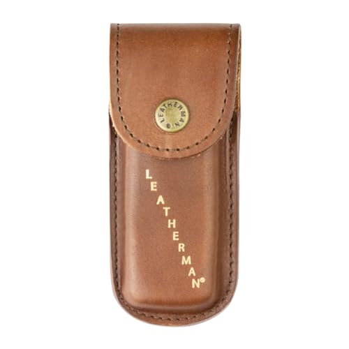 Leatherman Heritage Leather Holster - Sheath For Micra Model, Brown, Small