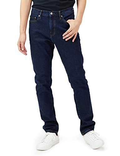 Amazon Essentials Men's Jeansy athletic fit, Sprany, 38W / 30L