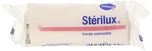 Hartmann Stérilux Bande Extensible Blanc 10 cm x 4 m