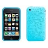  Logotrans Design Series Silikon Tasche für Apple iPhone 3G/3GS hellblau