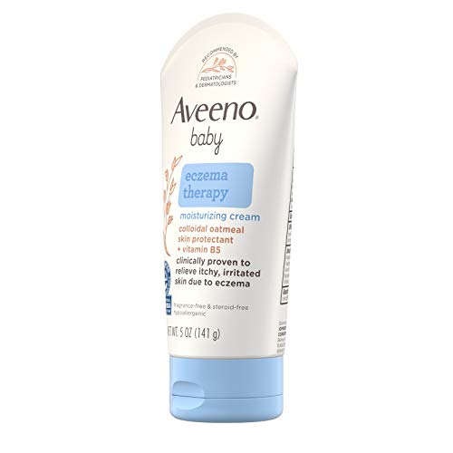 aveeno baby eczema therapy moisturizing cream with natural colloidal oatmeal for eczema relief
