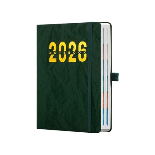 Agenda diaria mensual 2026 planificador A5 para organización académica