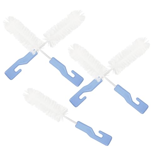 FRCOLOR 5pcs Hearing Aid Cleaning Tube Brush Non-Slip Handle for Easy Maintenance Portable Ear Cleaning Accessories for Hearing Aid Care and Hygiene